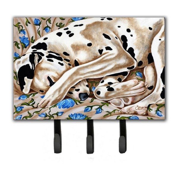 Micasa Bed of Roses Dalmatian Leash or Key Holder MI253729